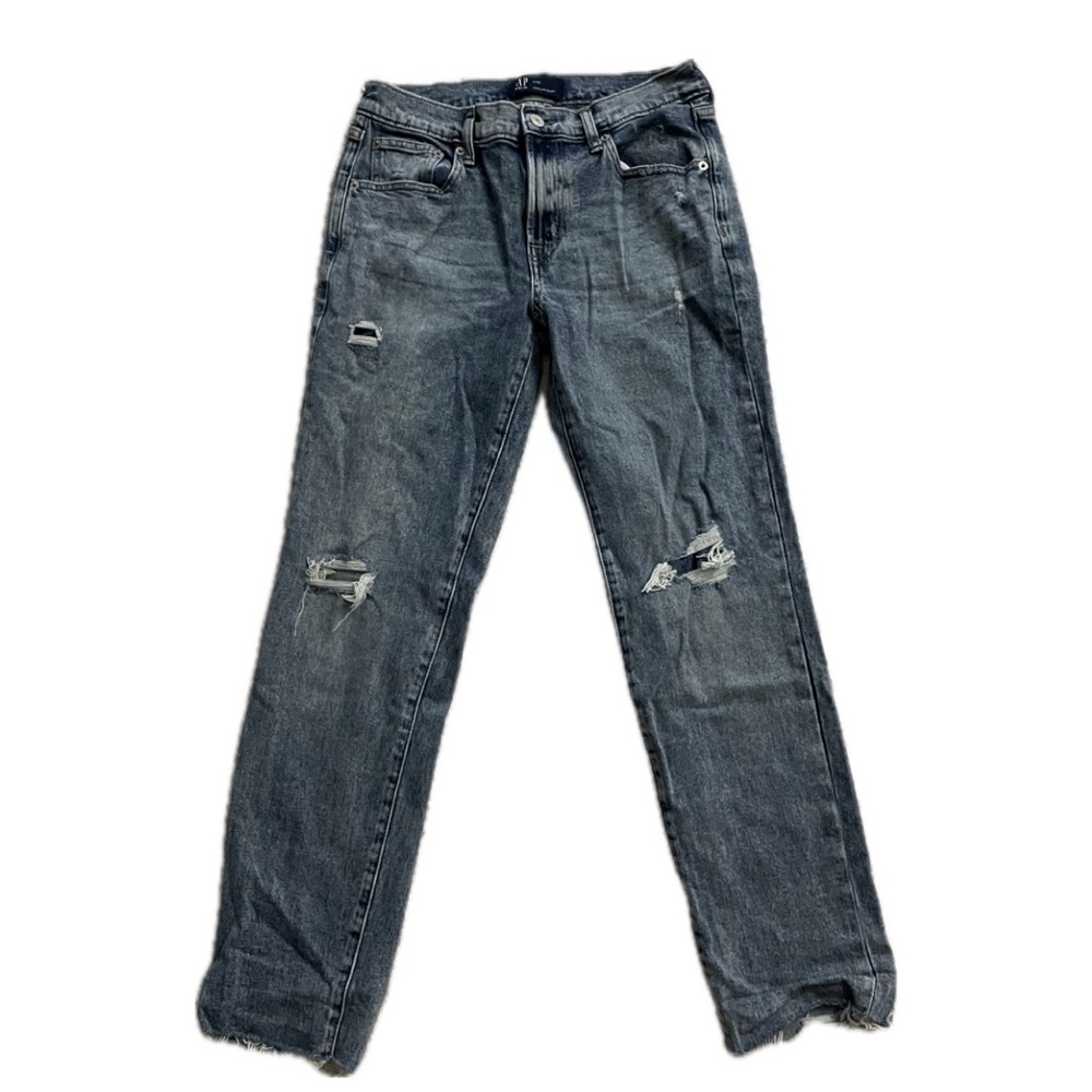 Distressed Denim Jeans